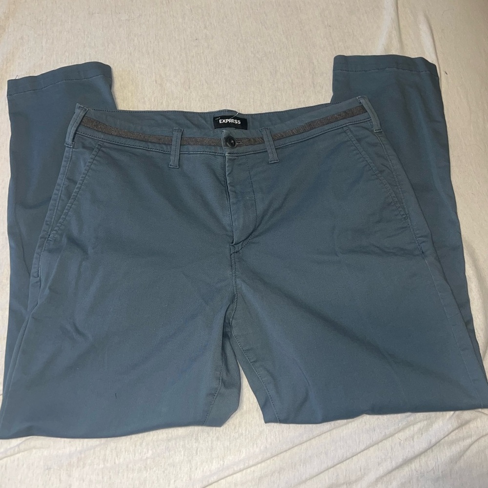 Express Men's Blue Pants 33 x 30